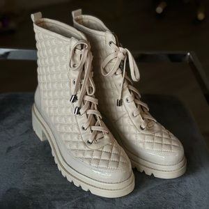 Women’s Beige Boots Size 10